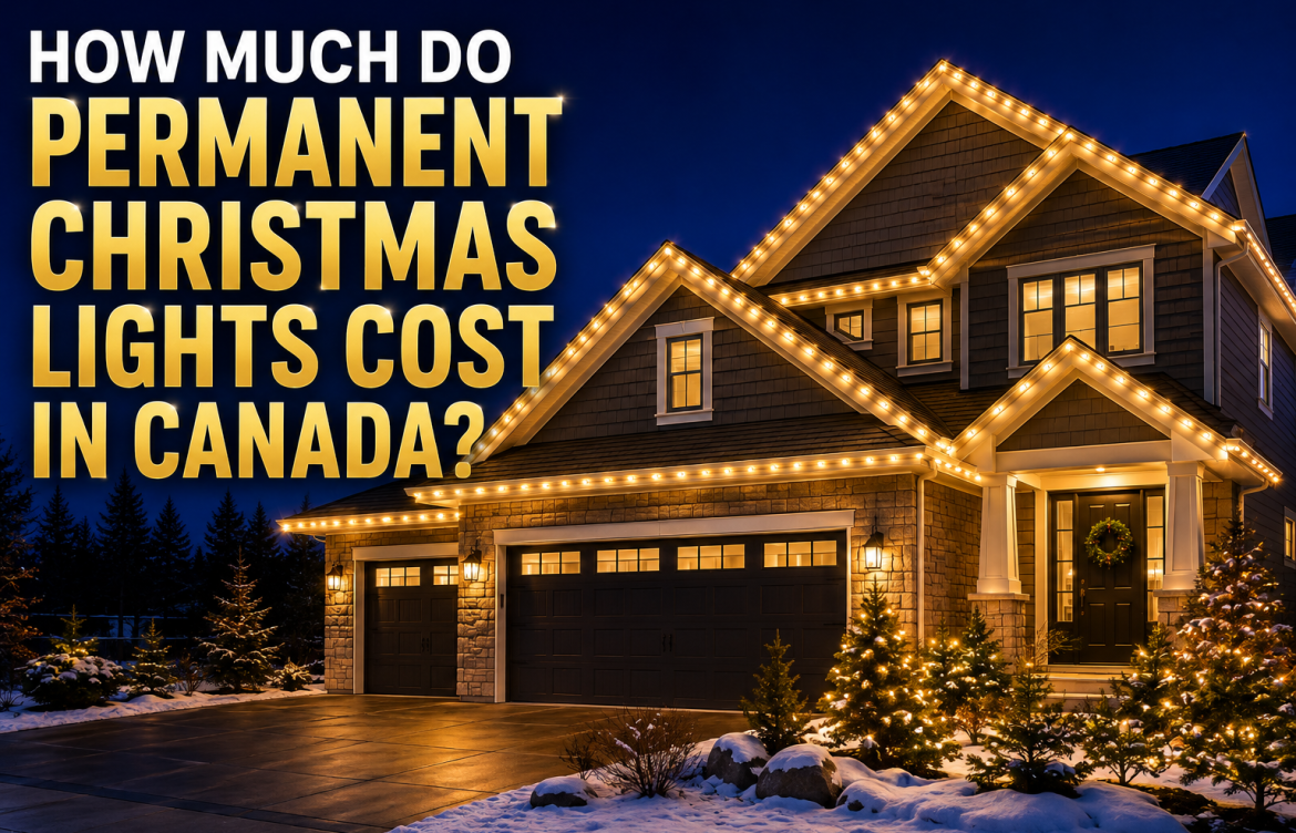 How Much Do Permanent Christmas Lights Cost in Canada? A Complete Homeowner’s Guide