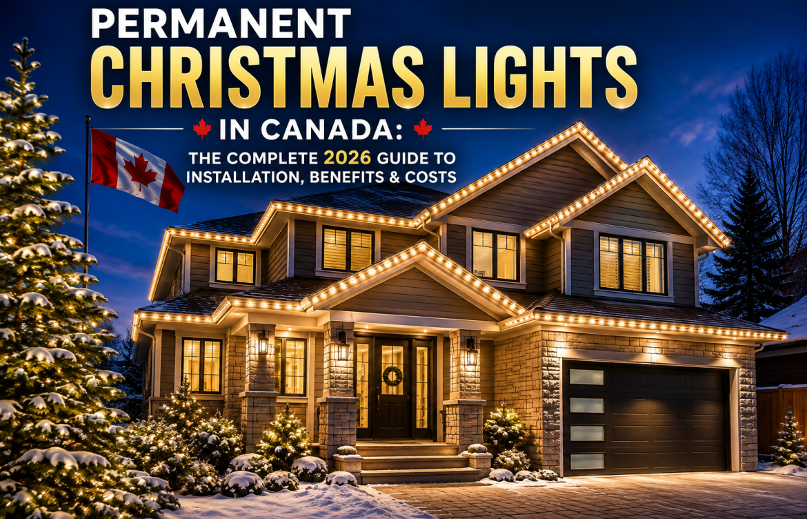 Permanent Christmas Lights in Canada: The Complete 2026 Guide to Installation, Benefits & Costs